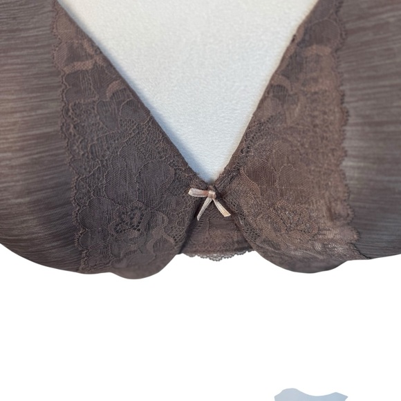 Cacique Underwire Lightly Lined Full Coverage Bra Size 38G Dark Purple - Picture 3 of 11